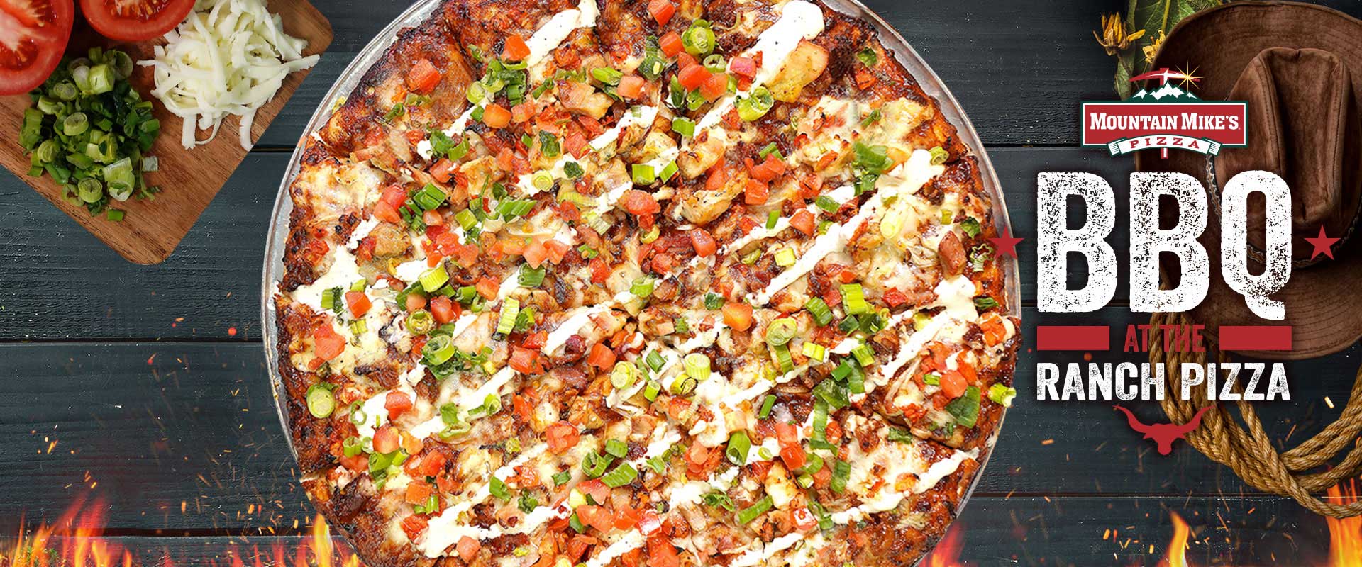 BBQ ranch pizza