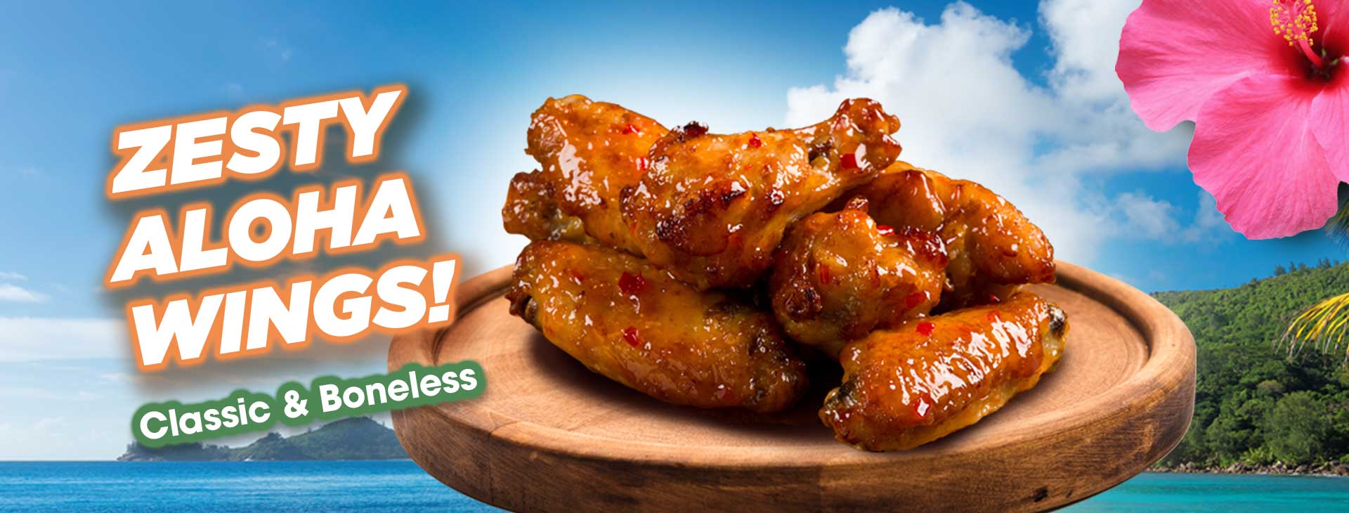 Zesty Aloha Wings