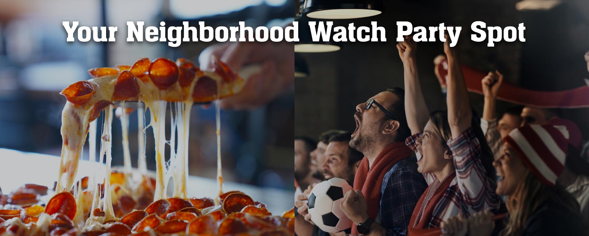 your neighborhood watch party spot