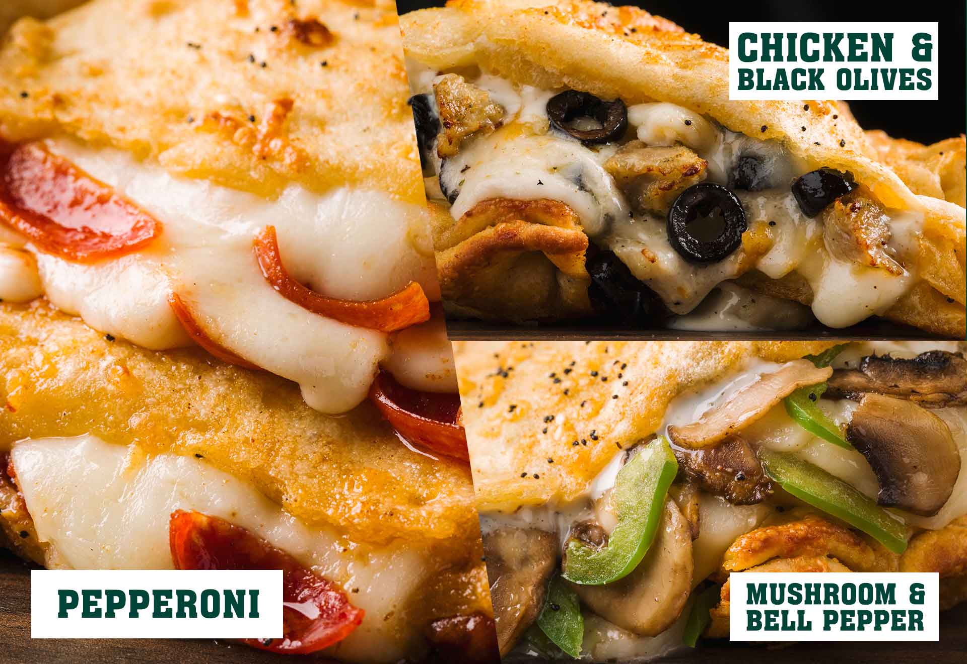 calzone toppings